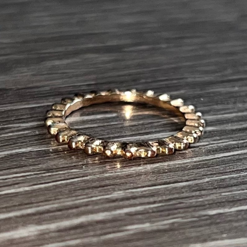 Gold Accent Ring